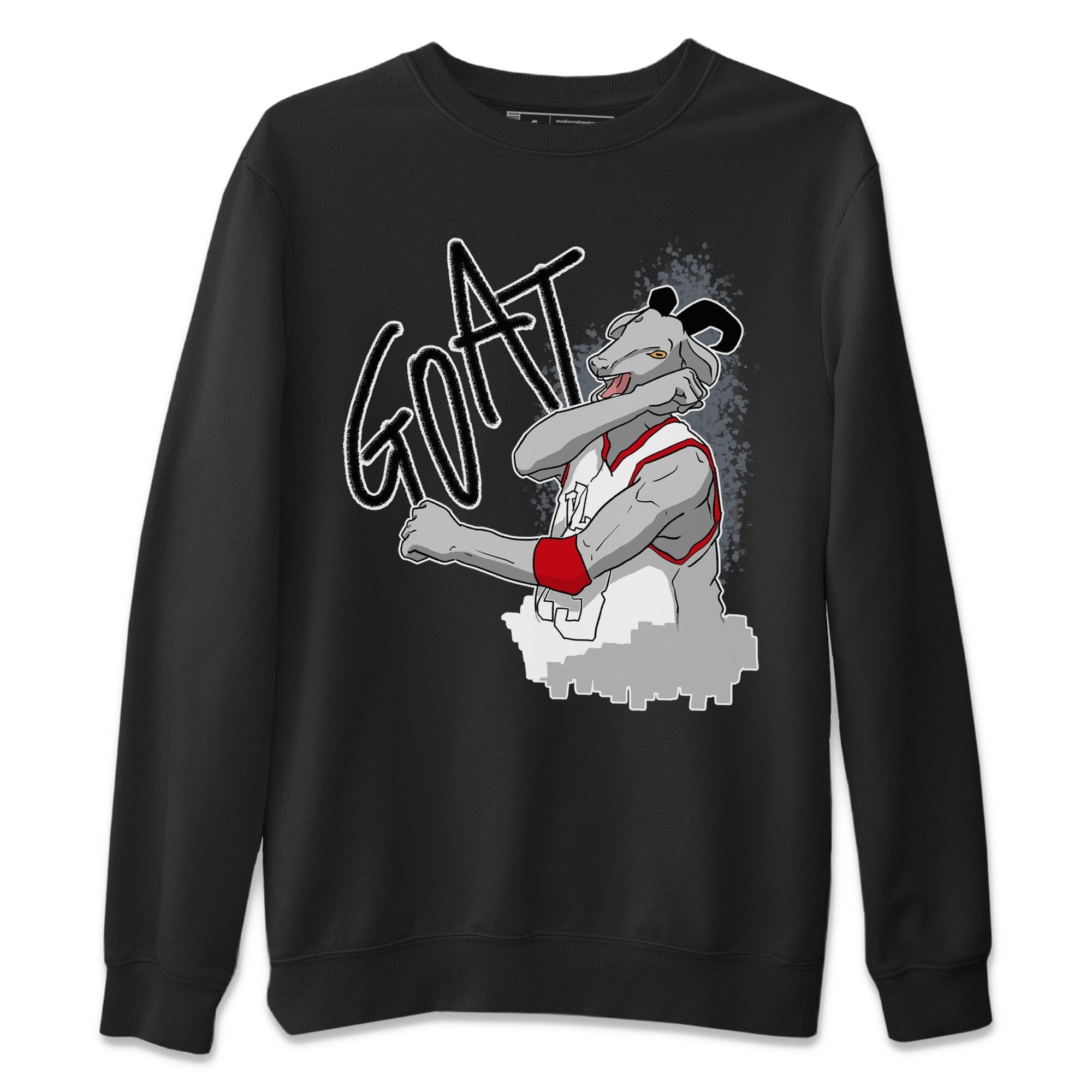 Screaming Goat Unisex Sweater – Air Jordan 9 Fire Red, Sneakers Matching Sweater