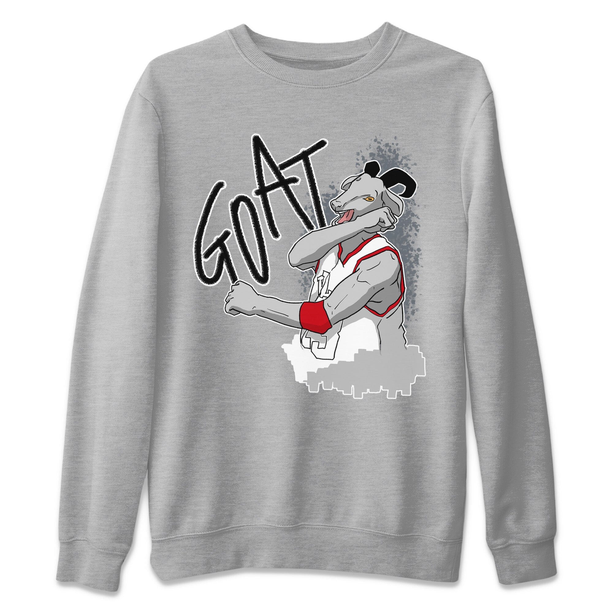 Screaming Goat Unisex Sweater – Air Jordan 9 Fire Red, Sneakers Matching Sweater