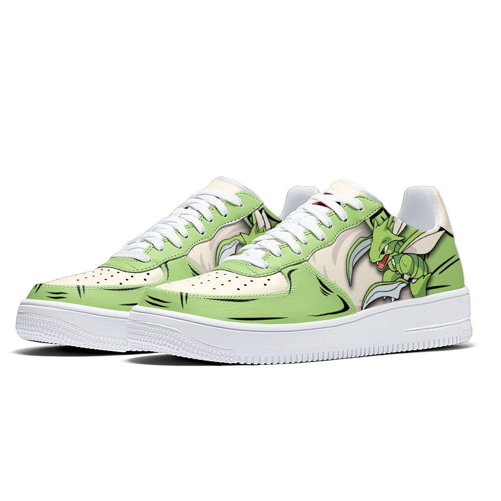 Scyther Air Sneakers Custom Pokemon Anime Shoes