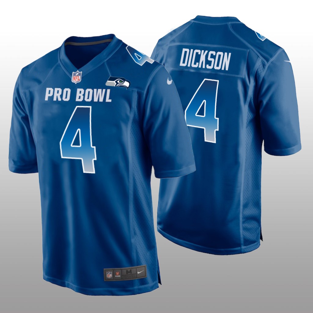 Seahawks Michael Dickson NFC Game Royal Jersey - 2019 Pro Bowl