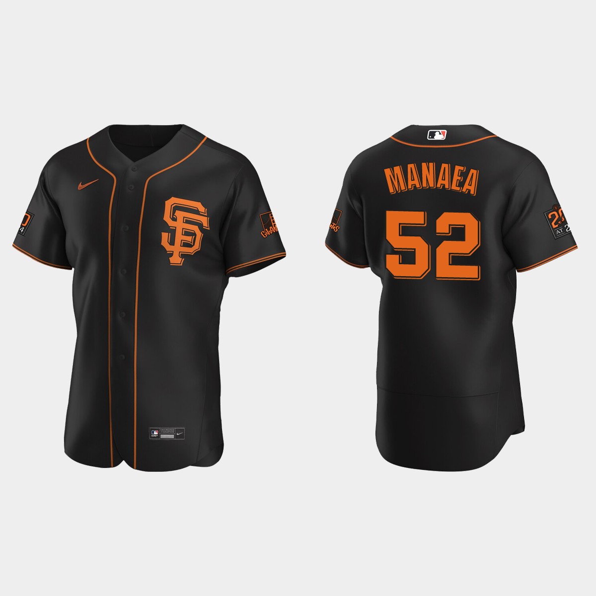 Sean Manaea San Francisco Giants Alternate Jersey - Black