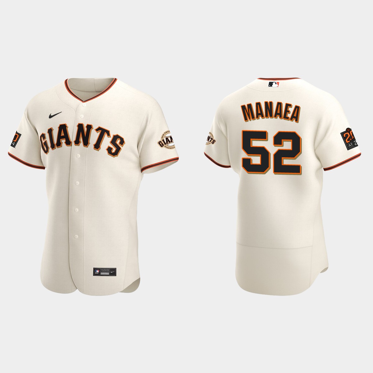 Sean Manaea San Francisco Giants Home Jersey - Cream