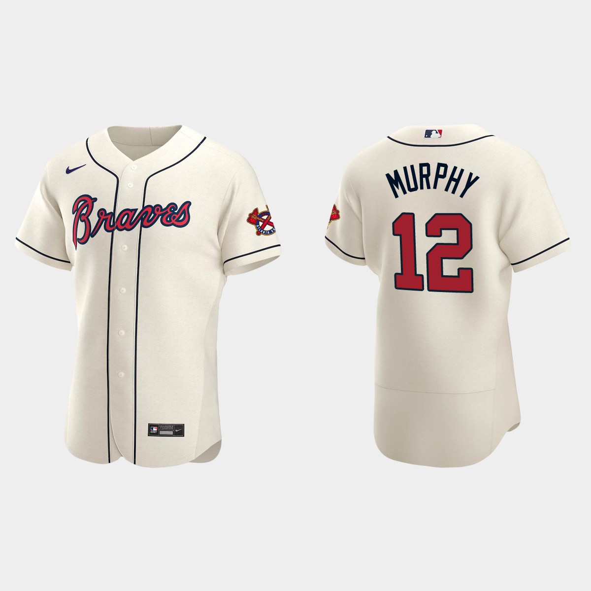 Sean Murphy Atlanta Braves Alternate Jersey - Cream