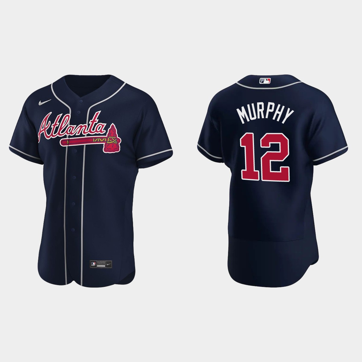 Sean Murphy Atlanta Braves Alternate Jersey - Navy