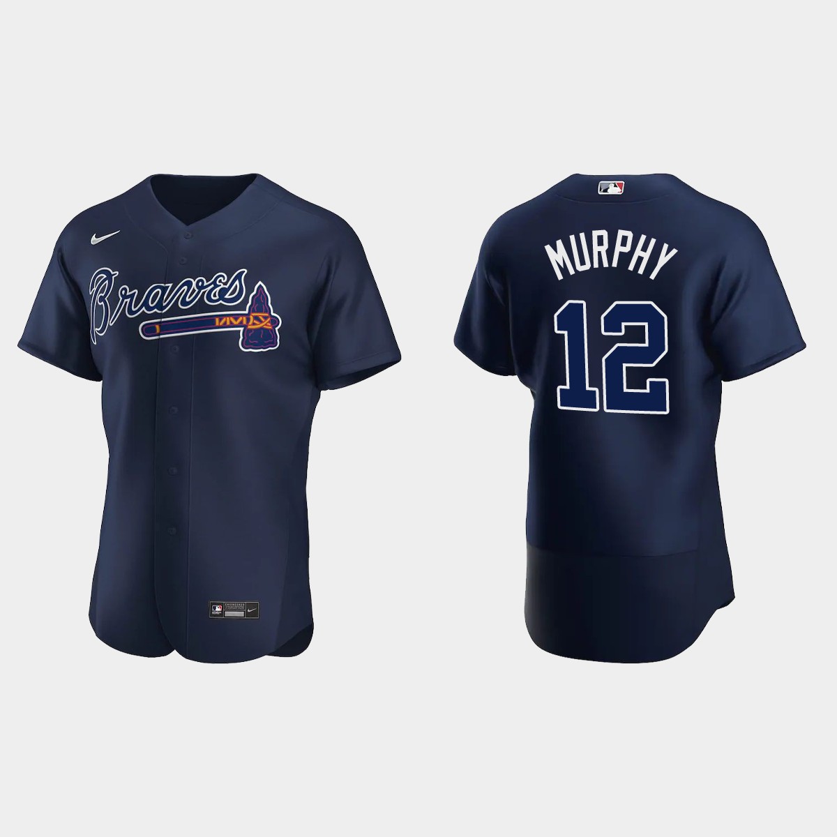 Sean Murphy Atlanta Braves Jersey - Navy
