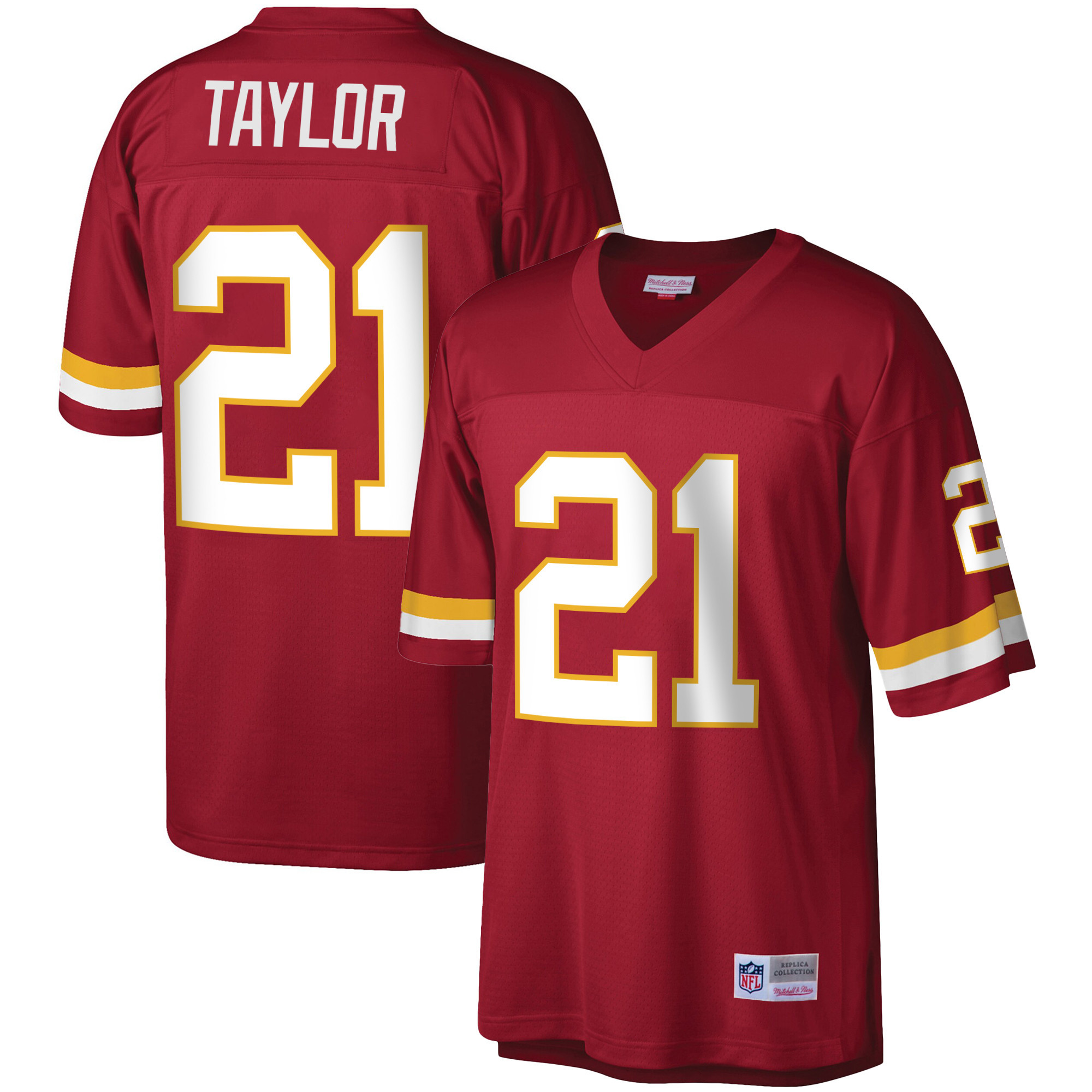 Sean Taylor Men's Washington Commanders Big & Tall Legacy Burgundy Jersey - All Stitched 