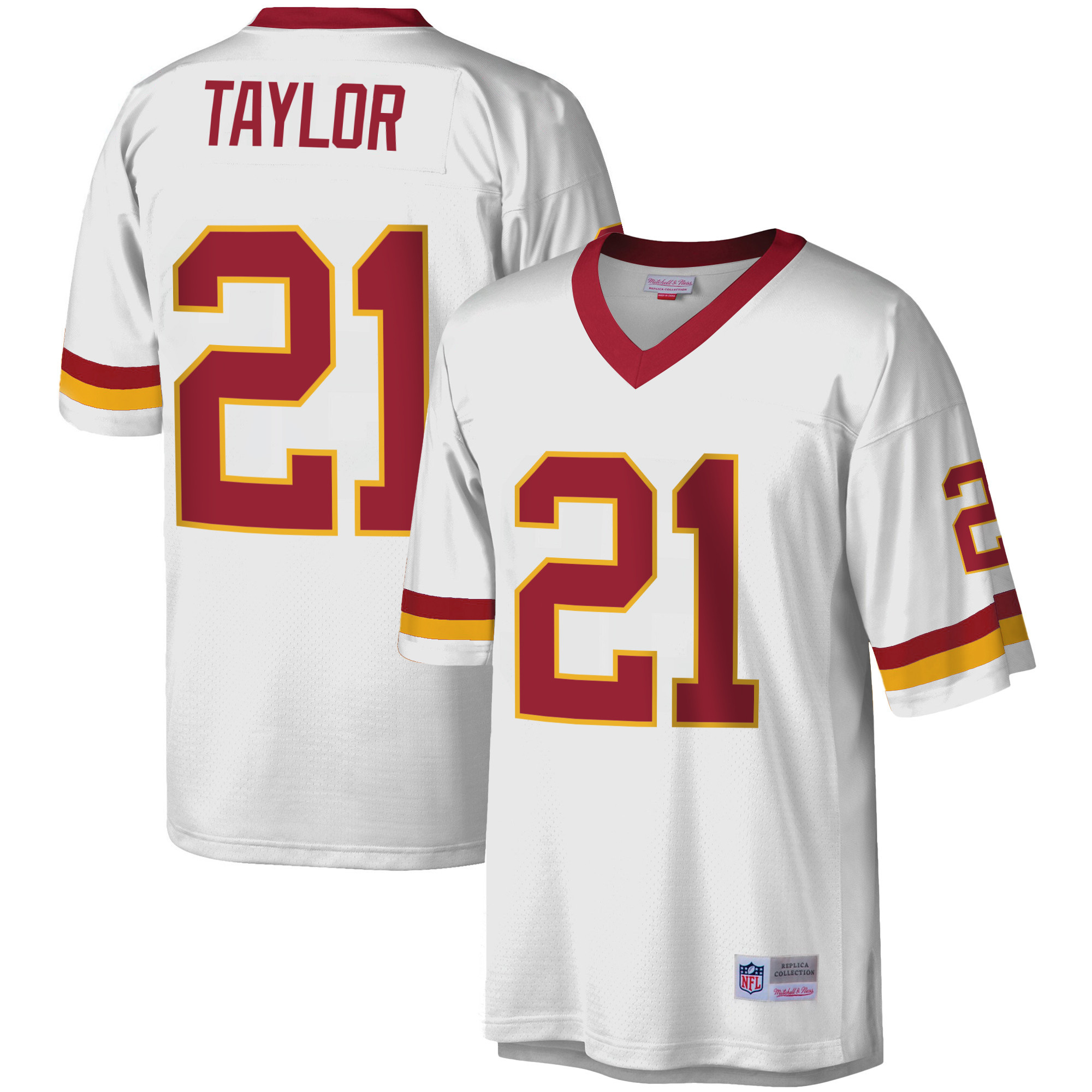 Sean Taylor Men's Washington Commanders Big & Tall Legacy White Jersey - All Stitched 