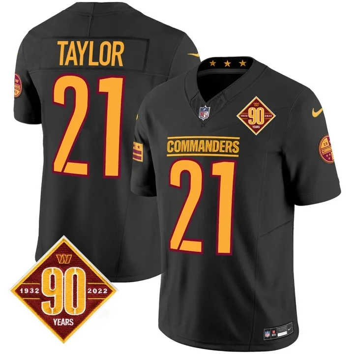 Sean Taylor Washington Commanders Black Black Jersey - All Stitched 