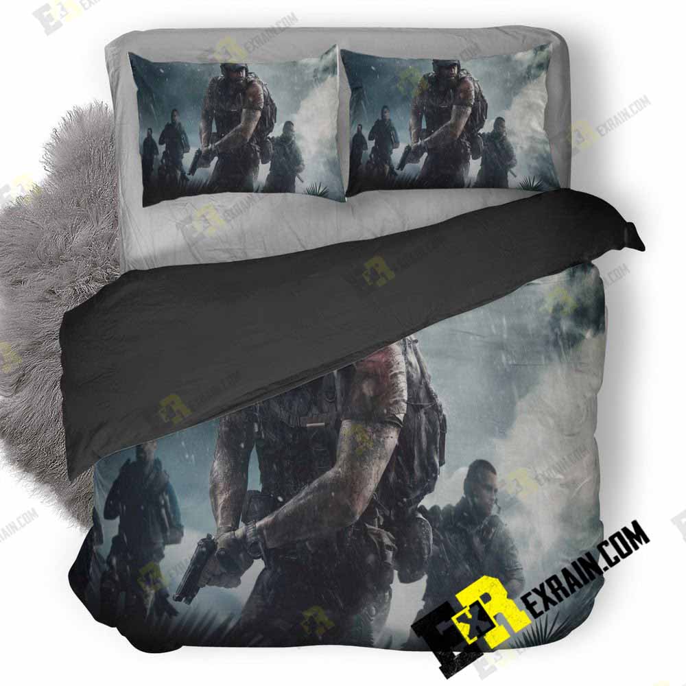 Season Pass Tom Clancys Ghost Recon Wildlands Wide 3D Customized Duvet Cover Bedding Set