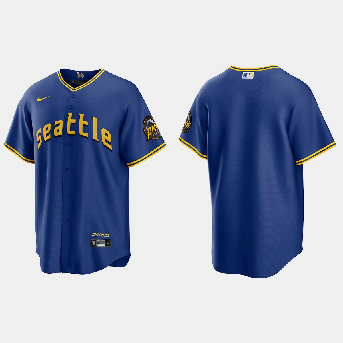Seattle Mariners 2023 City Connect Jersey - Royal