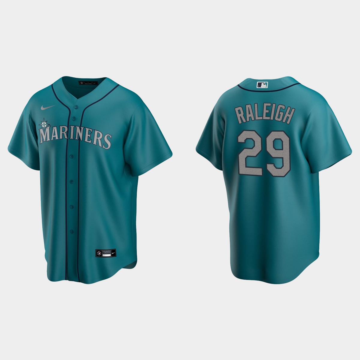 Seattle Mariners Cal Raleigh Alternate Jersey - Aqua
