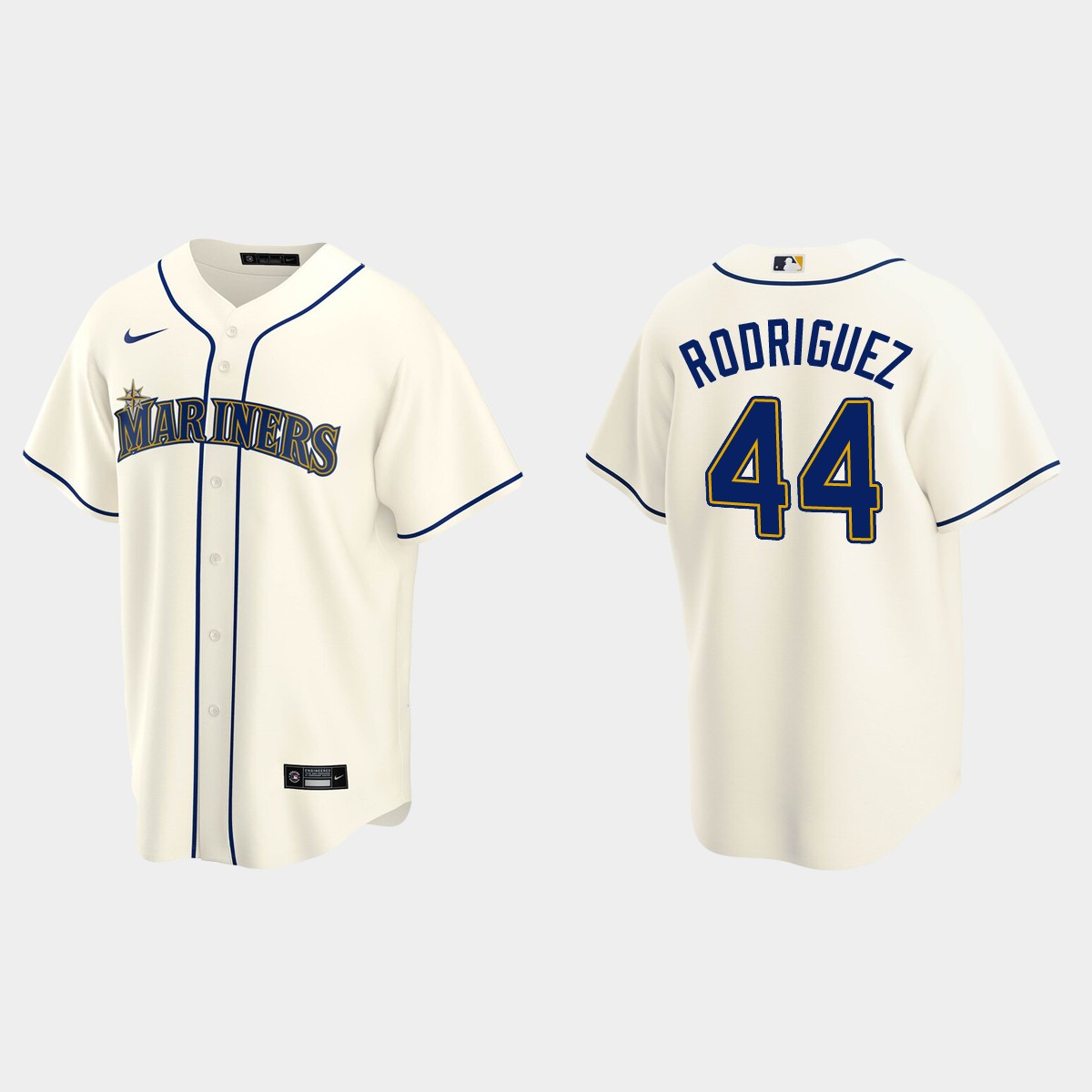 Seattle Mariners Julio Rodriguez Alternate Jersey - Cream