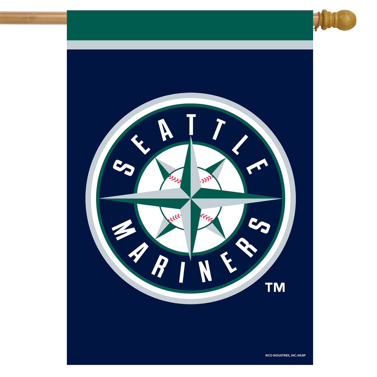Seattle Mariners MLB Garden Flag, House Flag