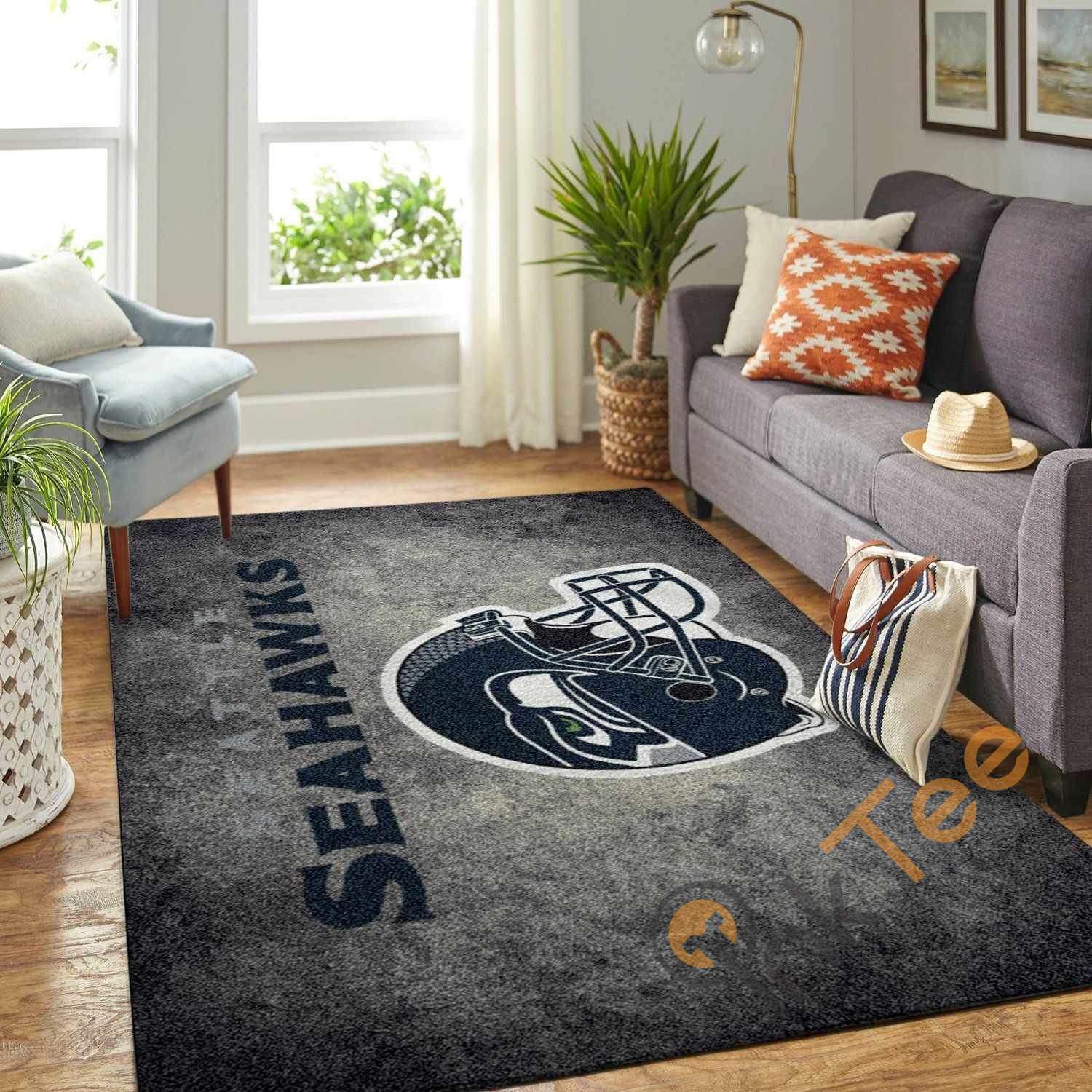 Seattle Seahawks Area Rectangle Rug