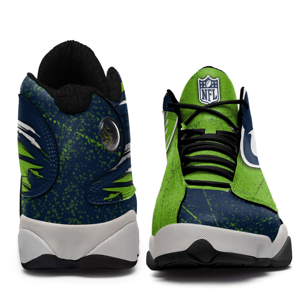 Seattle Seahawks JD13 Sneakers Custom Shoes For Fans