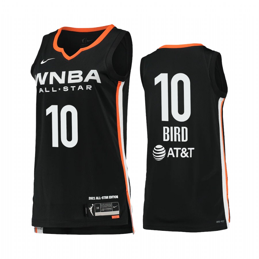 Seattle Storm Sue Bird 2021 WNBA All-Star Victory Women Black #10 Jersey