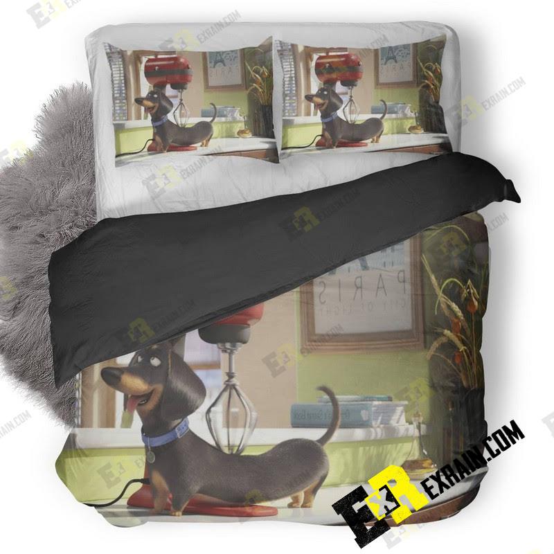 Secrete Life Of Pets Movie 3D Customized Duvet Cover Bedding Set