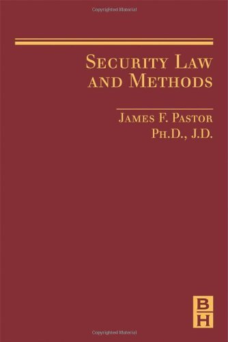 Security Law and Methods (PDF/EPUB Version)