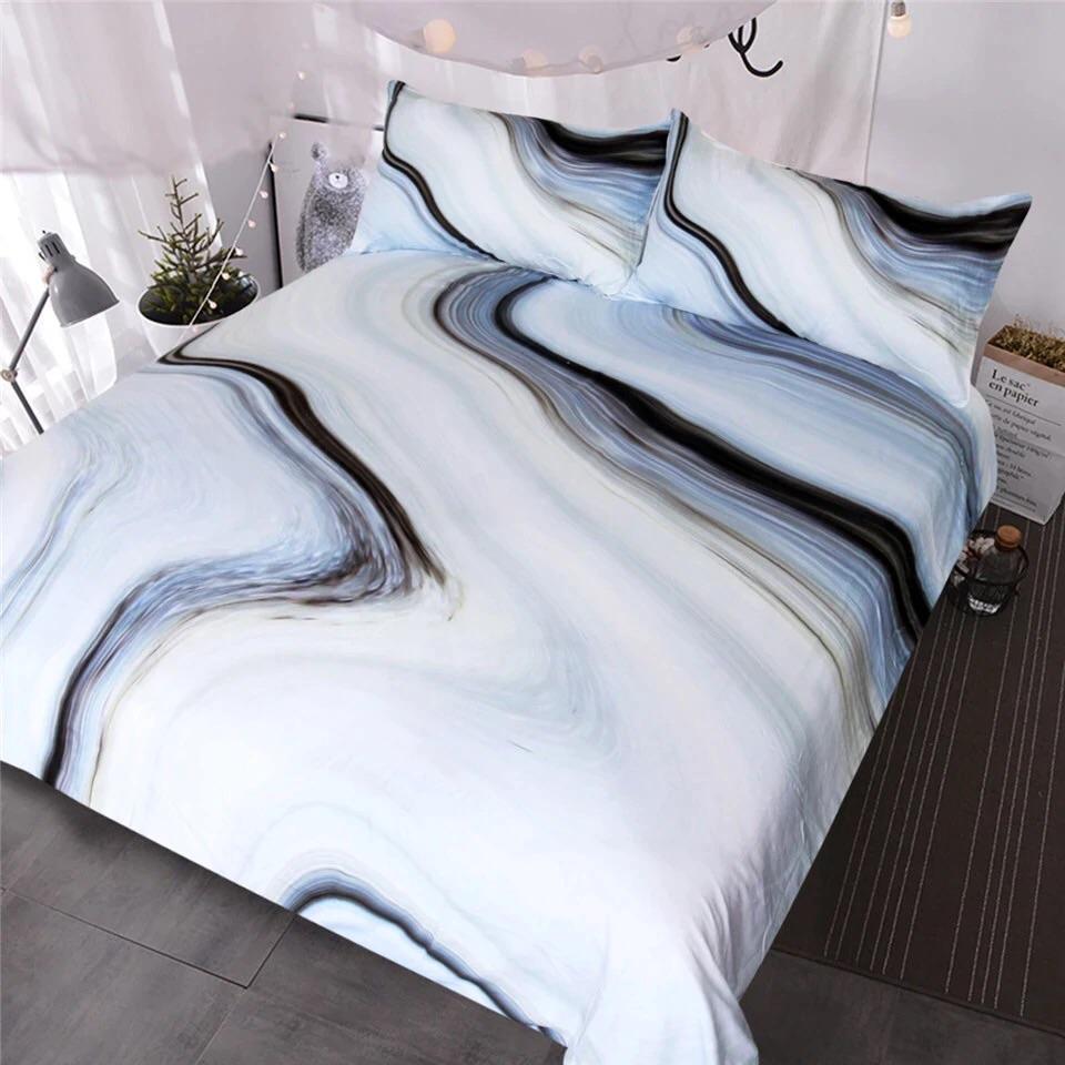 Sedimentary Rock Inspired 3D Customized Duvet Cover Bedding Set