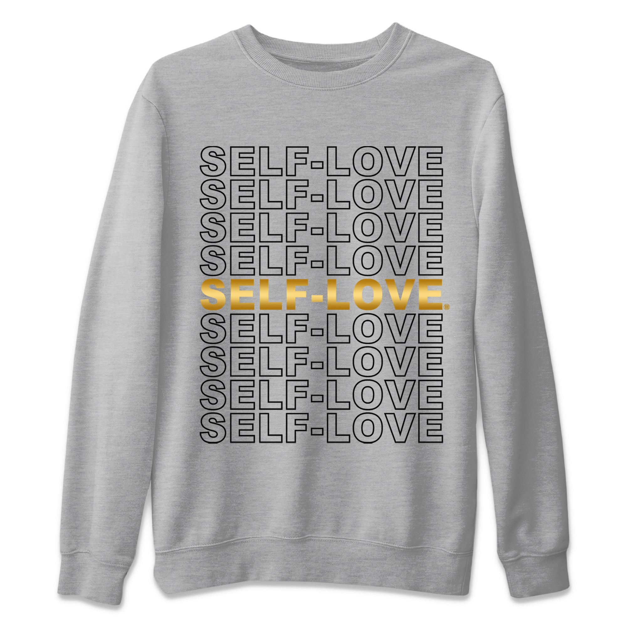 Self Love Unisex Sweater – Air Jordan 12 Black Taxi, Sneakers Matching Sweater