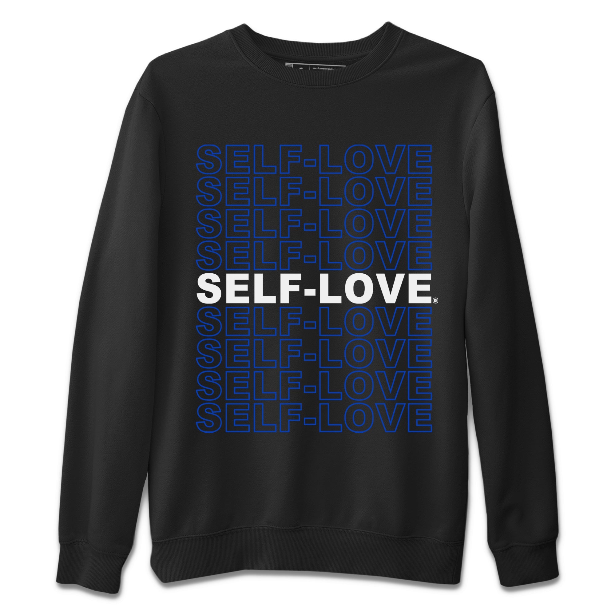 Self Love Unisex Sweater – Air Jordan 12 Hyper Royal, Sneakers Matching Sweater