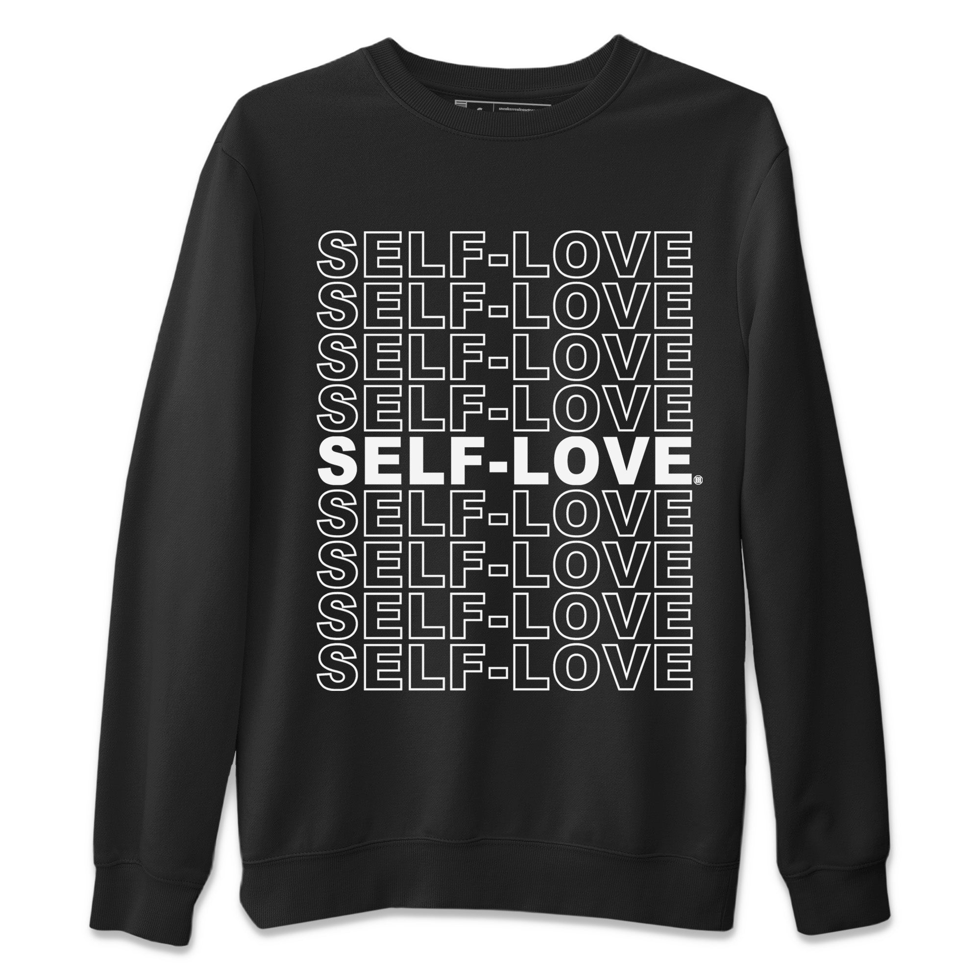Self Love Unisex Sweater – Air Jordan 1 Black White, Sneakers Matching Sweater