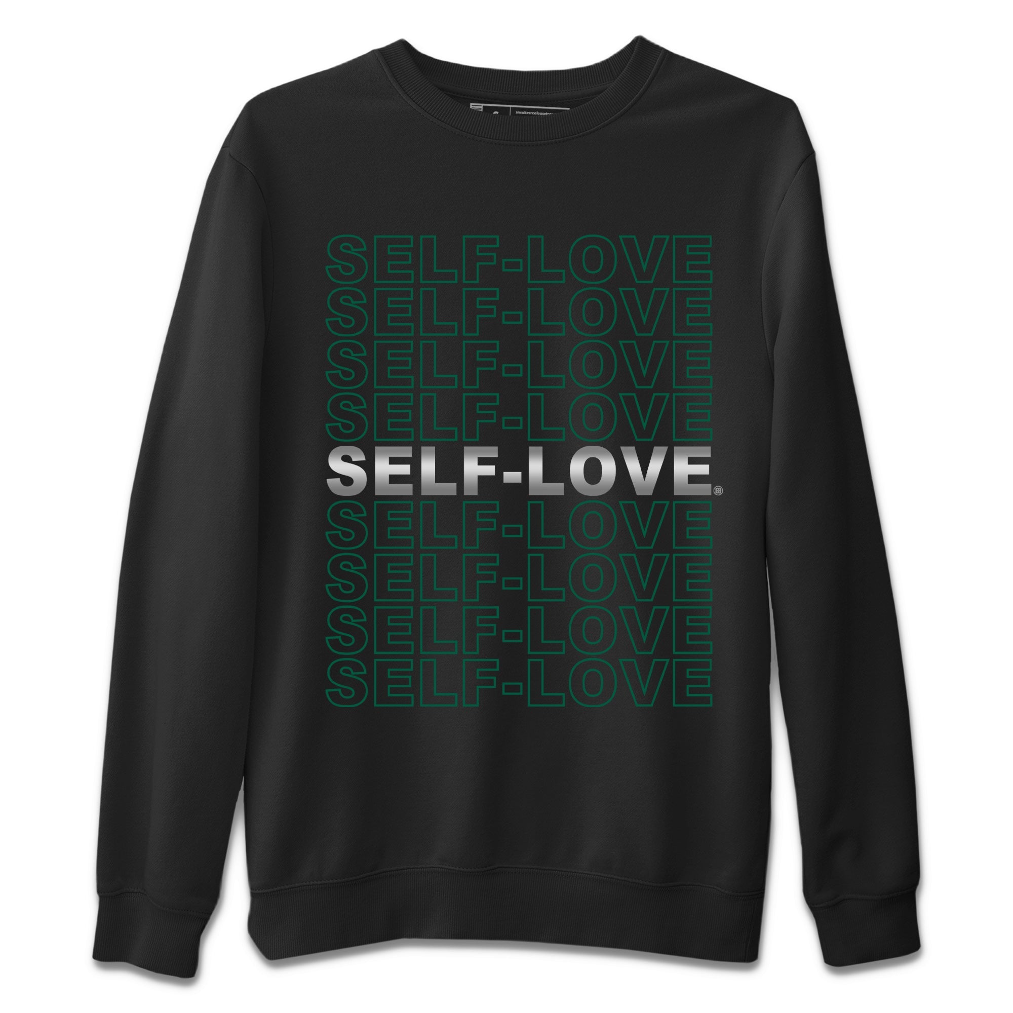 Self Love Unisex Sweater – Air Jordan 1 Gorge Green, Sneakers Matching Sweater