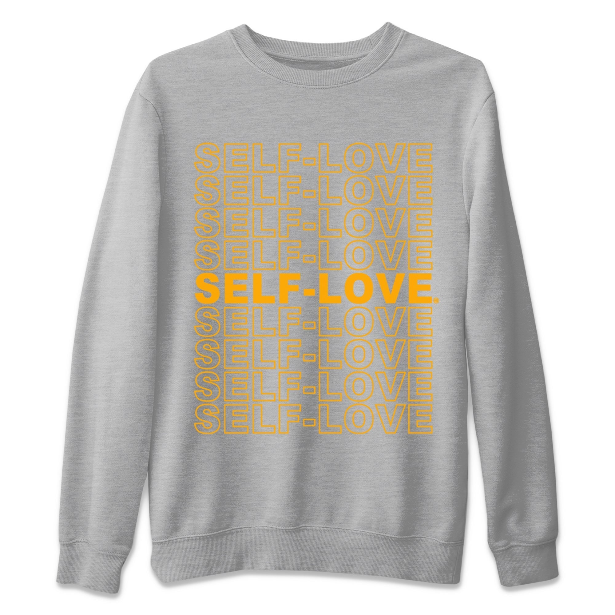 Self Love Unisex Sweater – Air Jordan 1 Taxi, Sneakers Matching Sweater