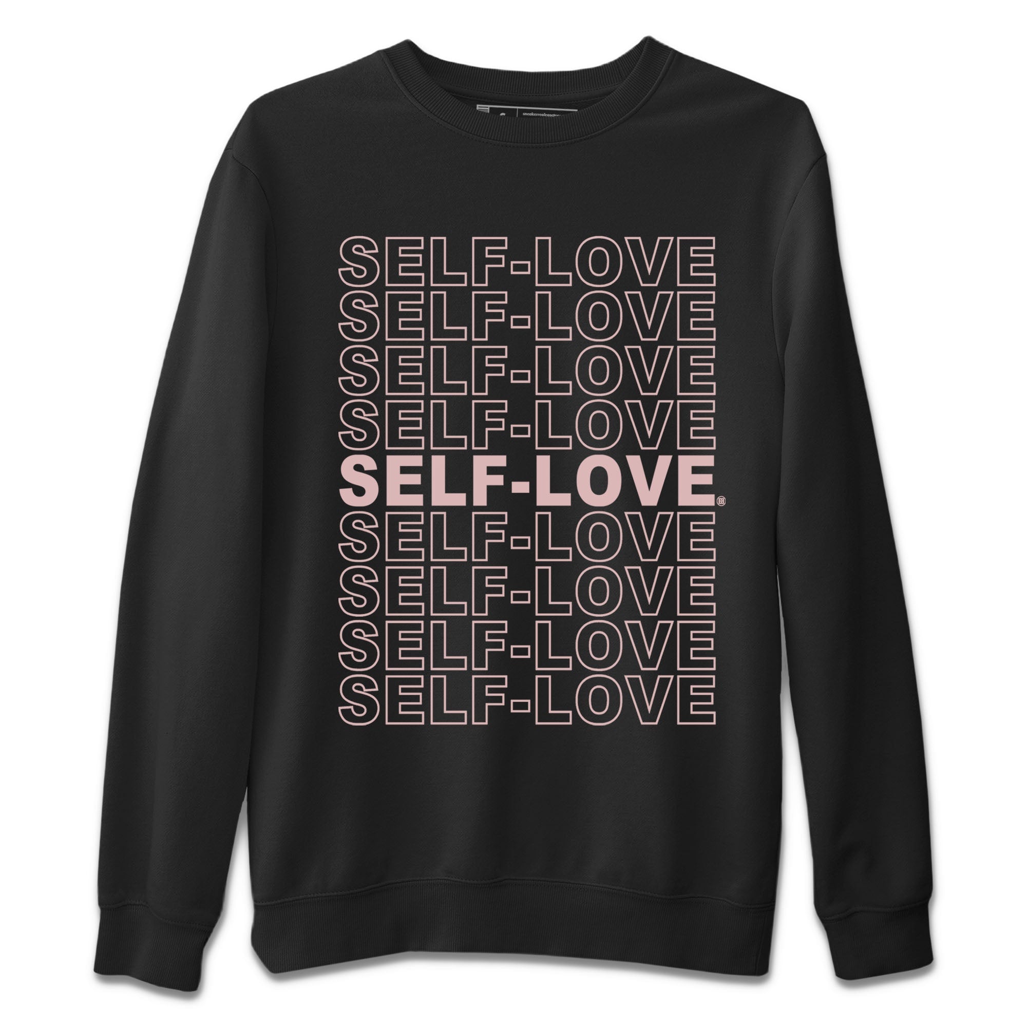 Self Love Unisex Sweater – Air Jordan 1 Washed Pink, Sneakers Matching Sweater