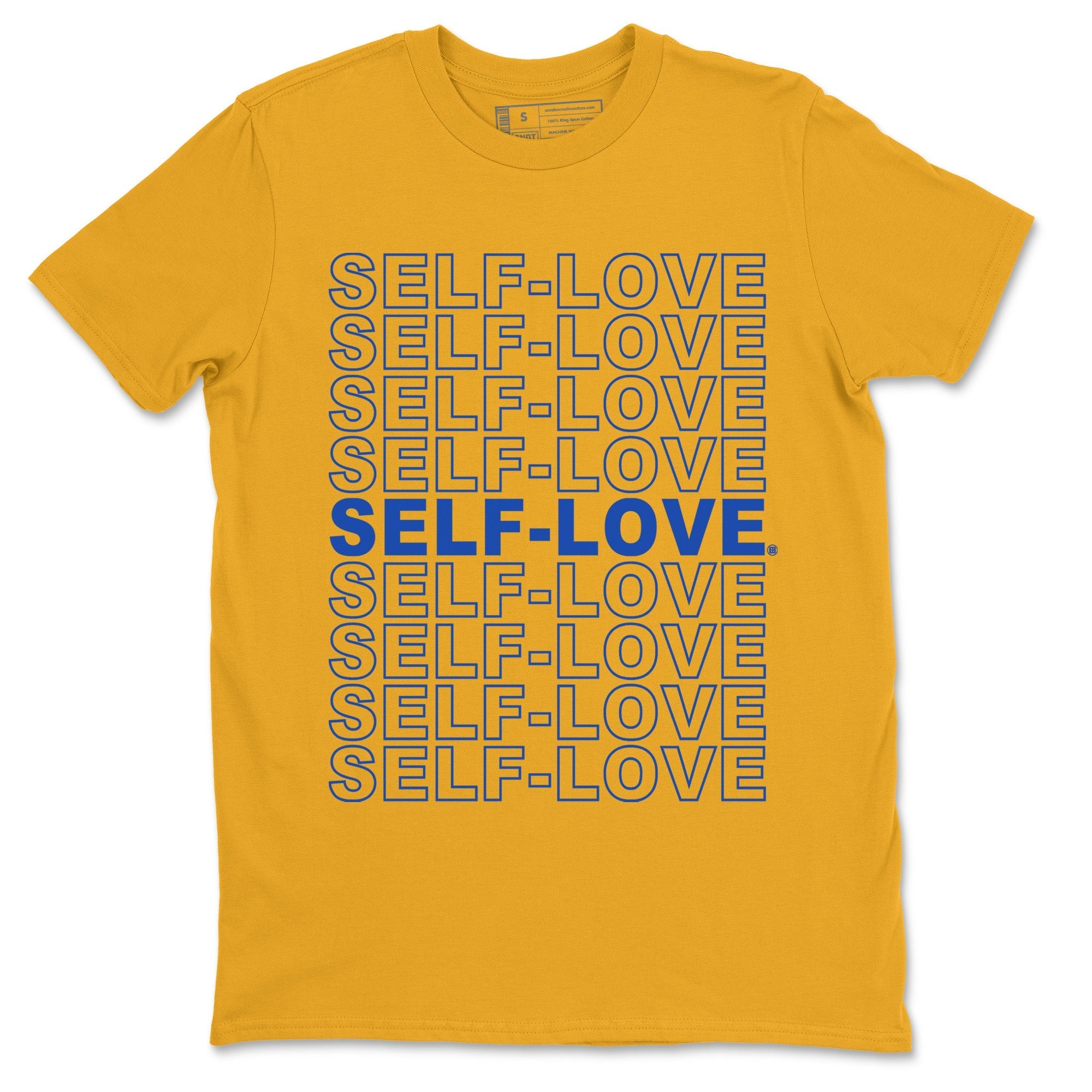 Self Love Unisex Tshirt – Air Jordan 1 Game Royal Varsity Maize