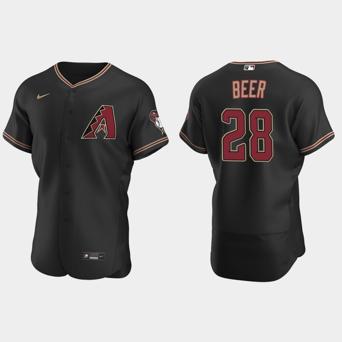 Seth Beer Arizona Diamondbacks Alternate Jersey - Black