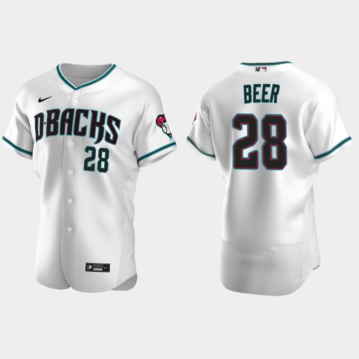 Seth Beer Arizona Diamondbacks Alternate Jersey - White