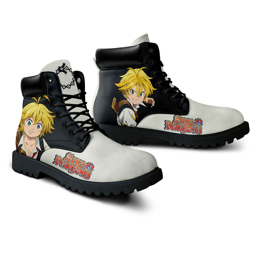 Seven Deadly Sins Meliodas Boots Custom Anime Shoes
