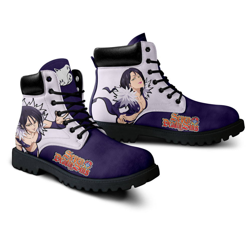Seven Deadly Sins Merlin Boots Custom Anime Shoes