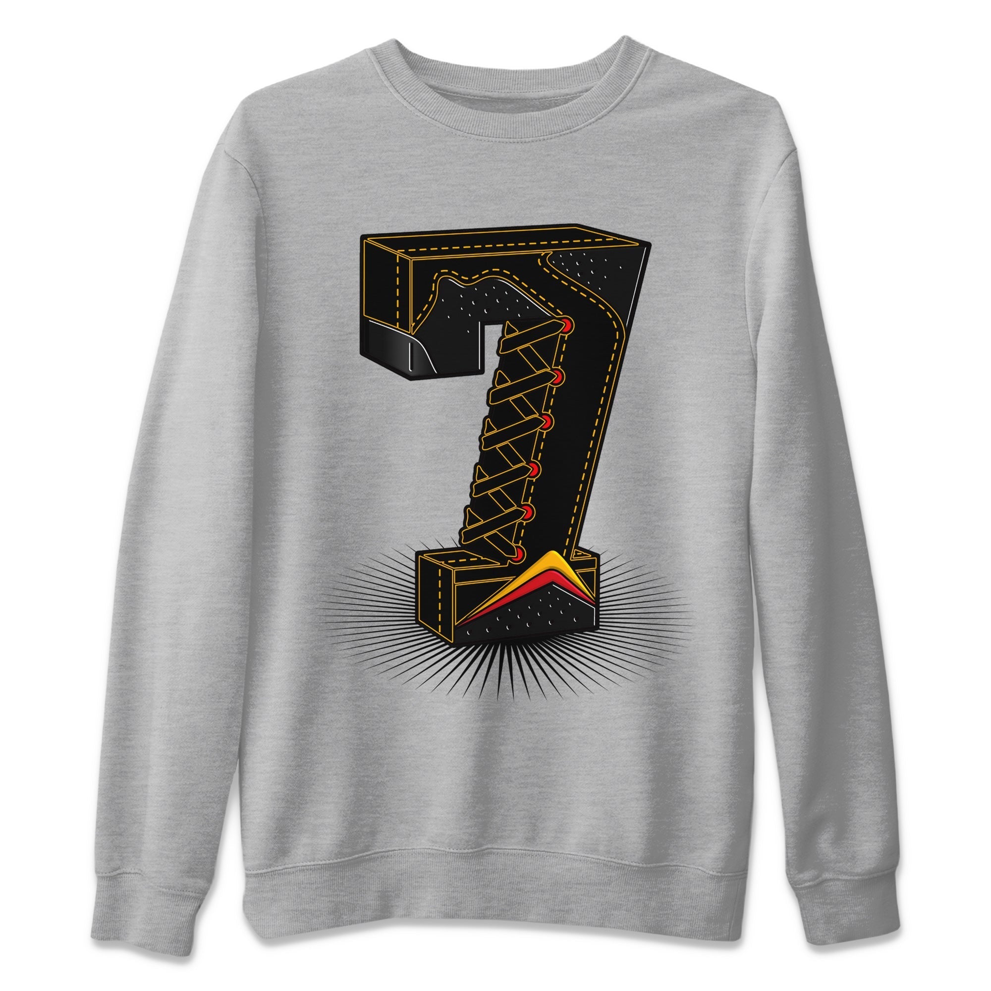 Seven Statue Unisex Sweater – Air Jordan 7 Citrus, Sneakers Matching Sweater