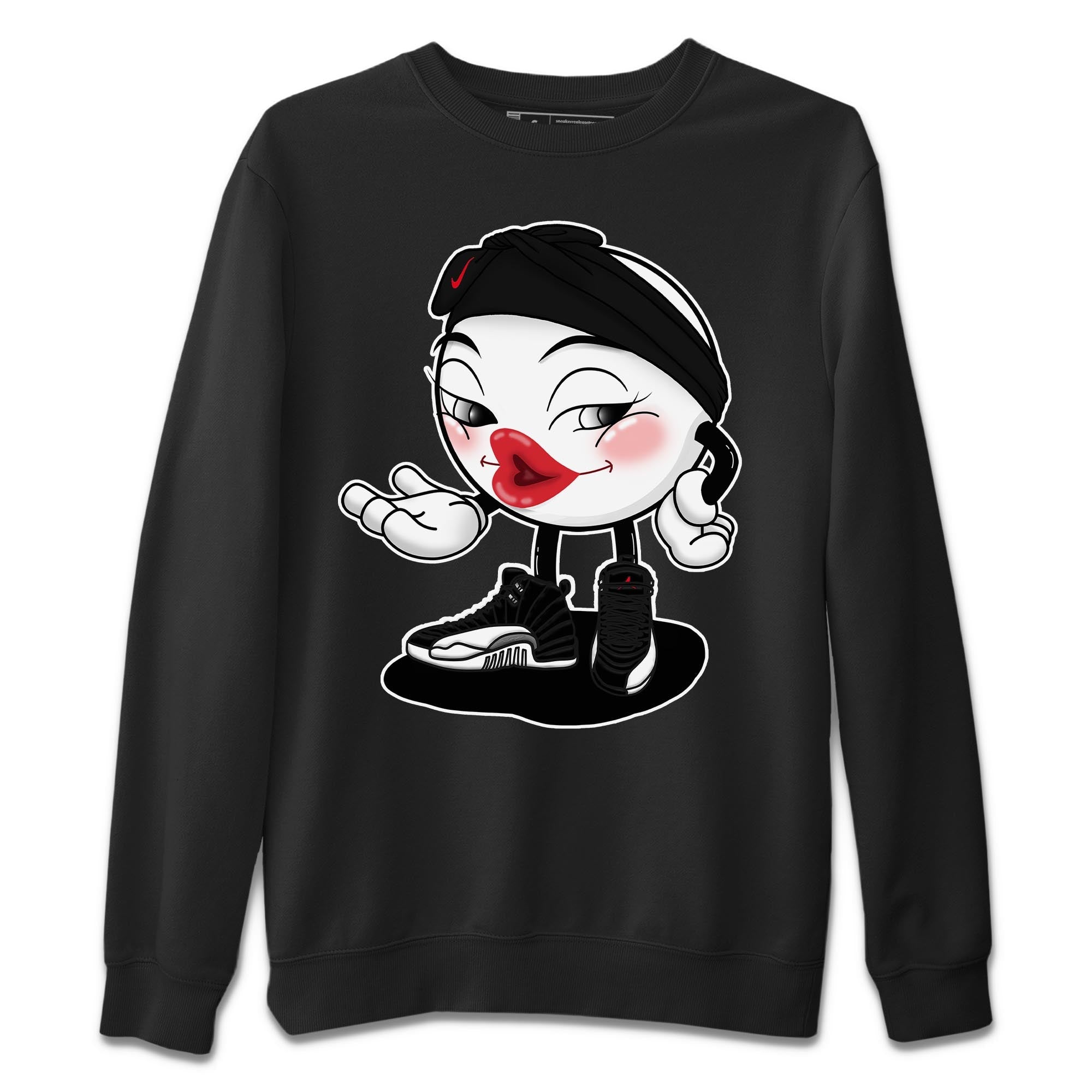 Sexy Emoji Unisex Sweater – Air Jordan 12 Playoffs, Sneakers Matching Sweater
