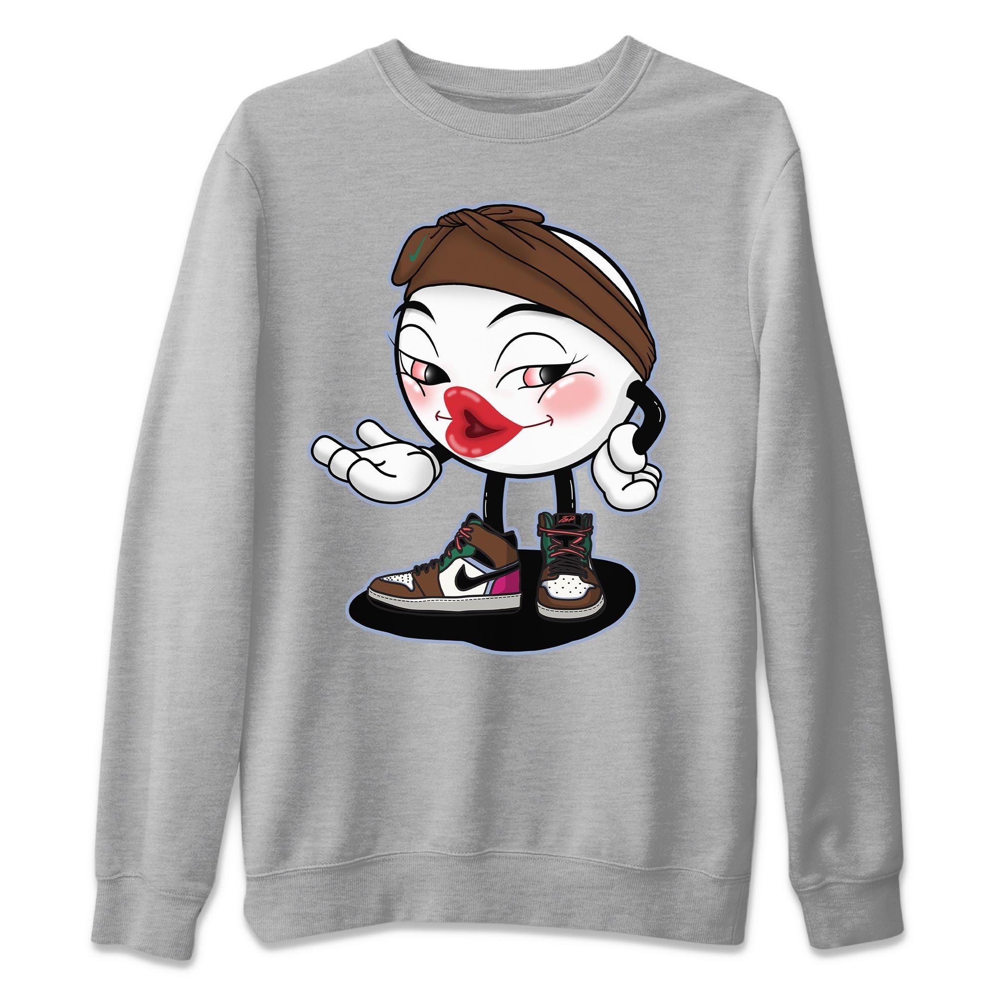 Sexy Emoji Unisex Sweater – Air Jordan 1 Hand Crafted, Sneakers Matching Sweater