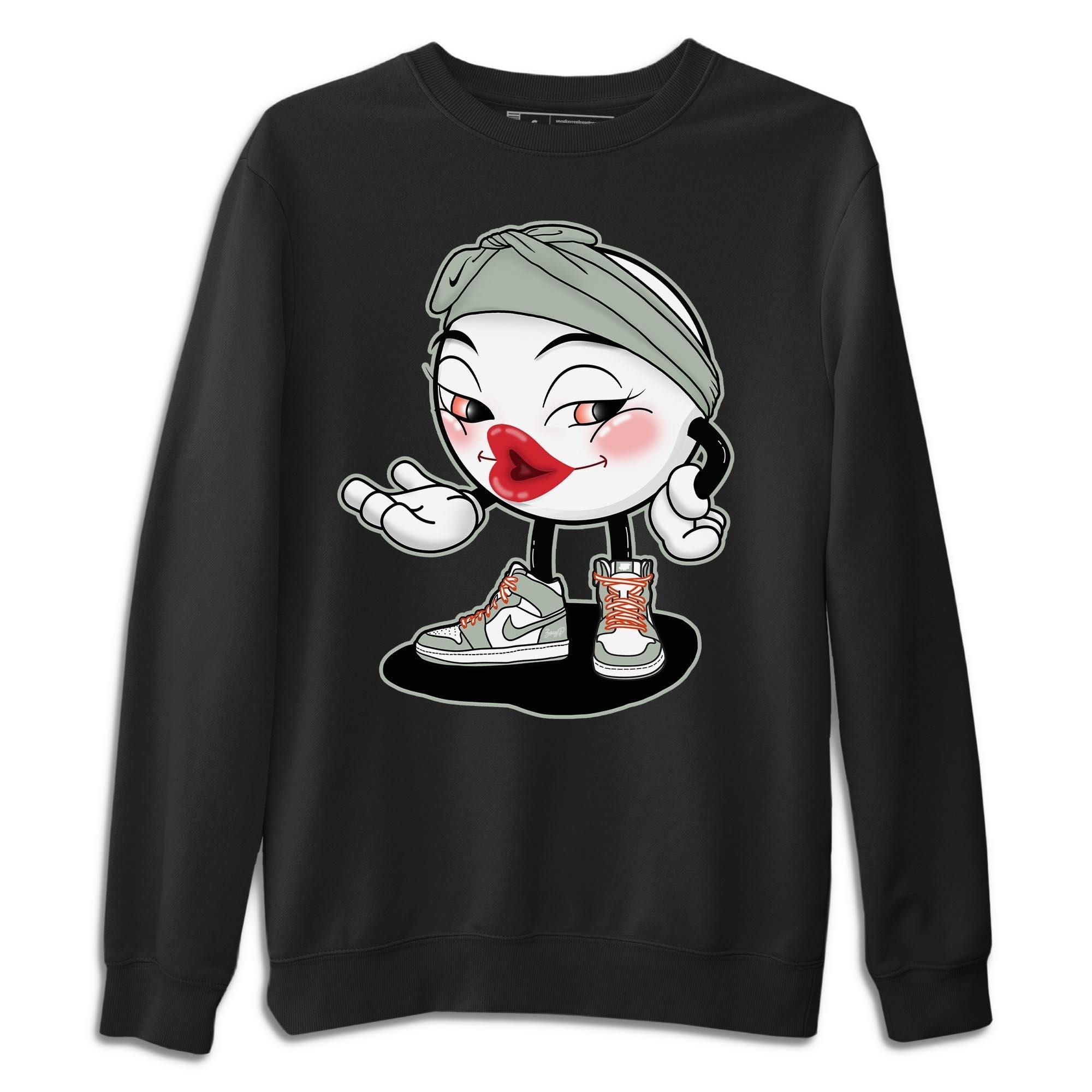 Sexy Emoji Unisex Sweater – Air Jordan 1 Seafoam, Sneakers Matching Sweater