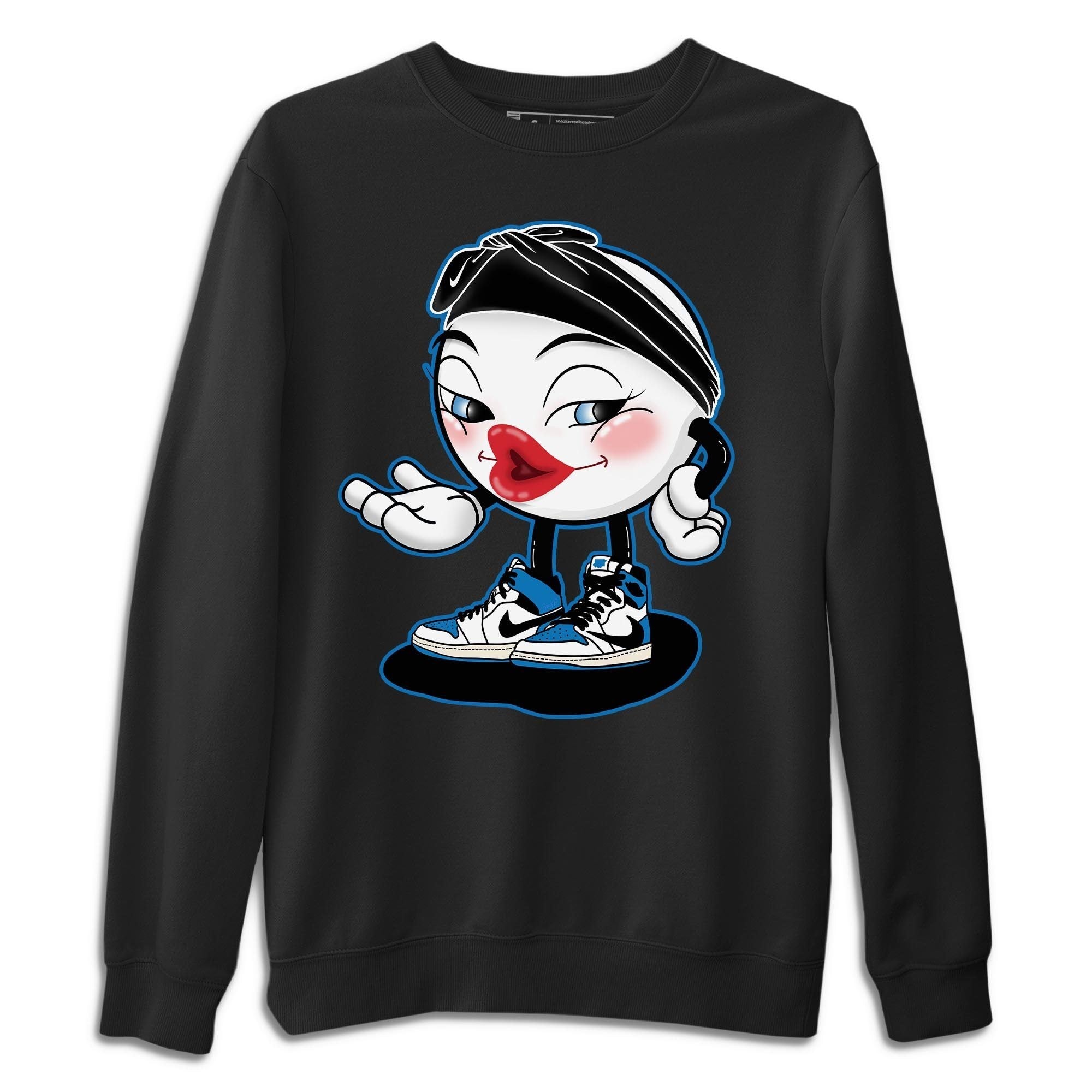 Sexy Emoji Unisex Sweater – Air Jordan 1 Travis Scott Fragment, Sneakers Matching Sweater