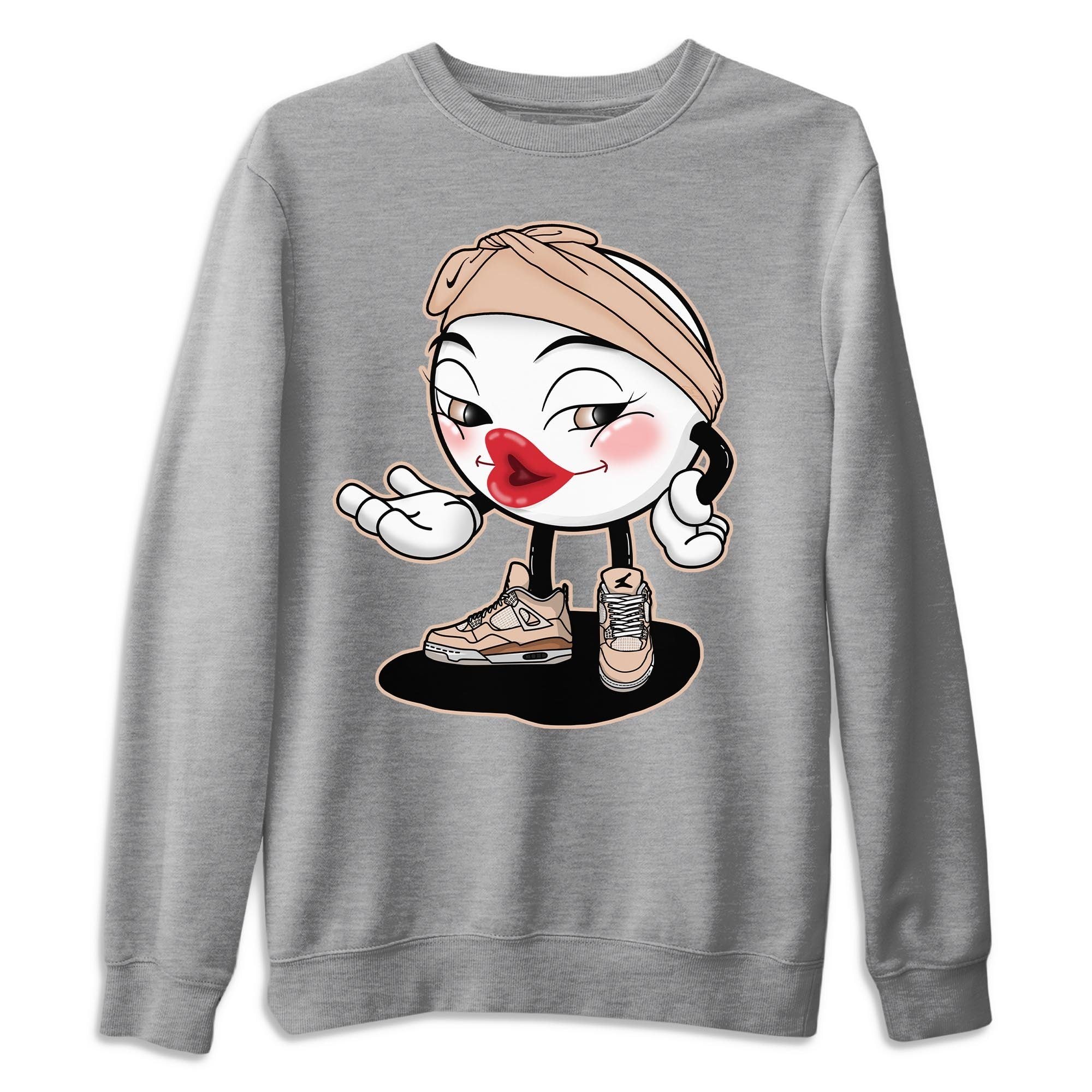 Sexy Emoji Unisex Sweater – Air Jordan 4 Shimmer, Sneakers Matching Sweater