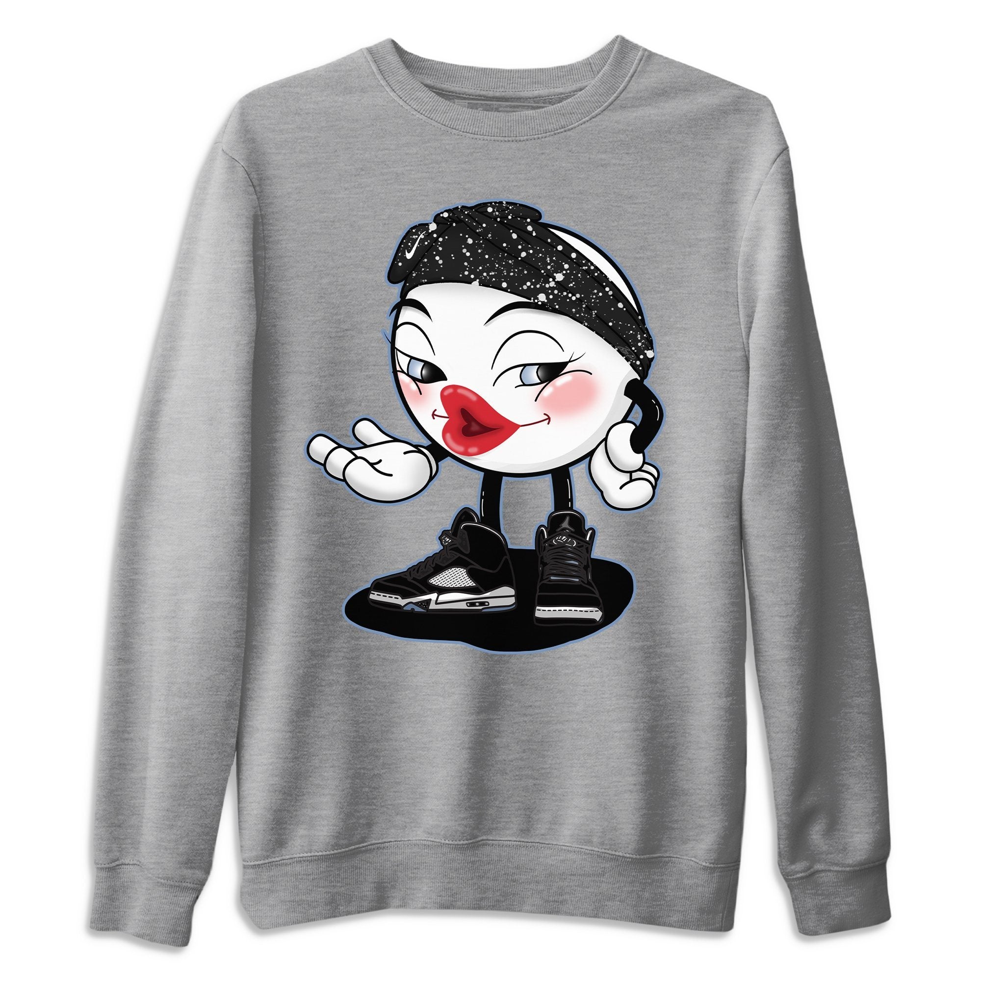 Sexy Emoji Unisex Sweater – Air Jordan 5 Moonlight, Sneakers Matching Sweater