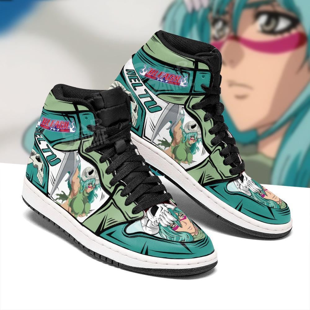 Sexy Nelliel Tu Odelschwanck JD1s Sneakers Bleach Anime Shoes Fan Gift Idea, Air Jordan Hightop