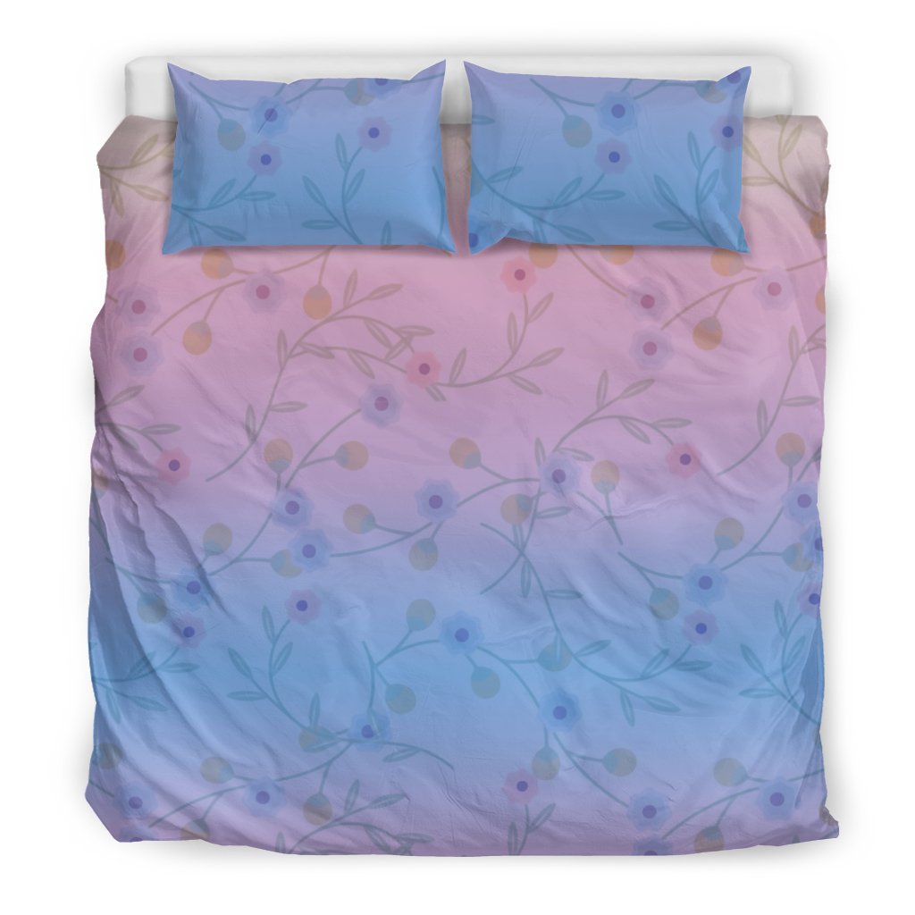 Shades Ofpring 3D Customized Duvet Cover Bedding Set