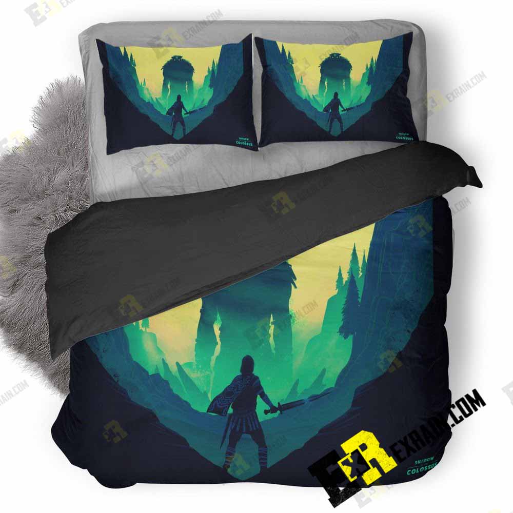Shadow Of The Colossus Fan Art Illustration K7 3D Customized Duvet Cover Bedding Set