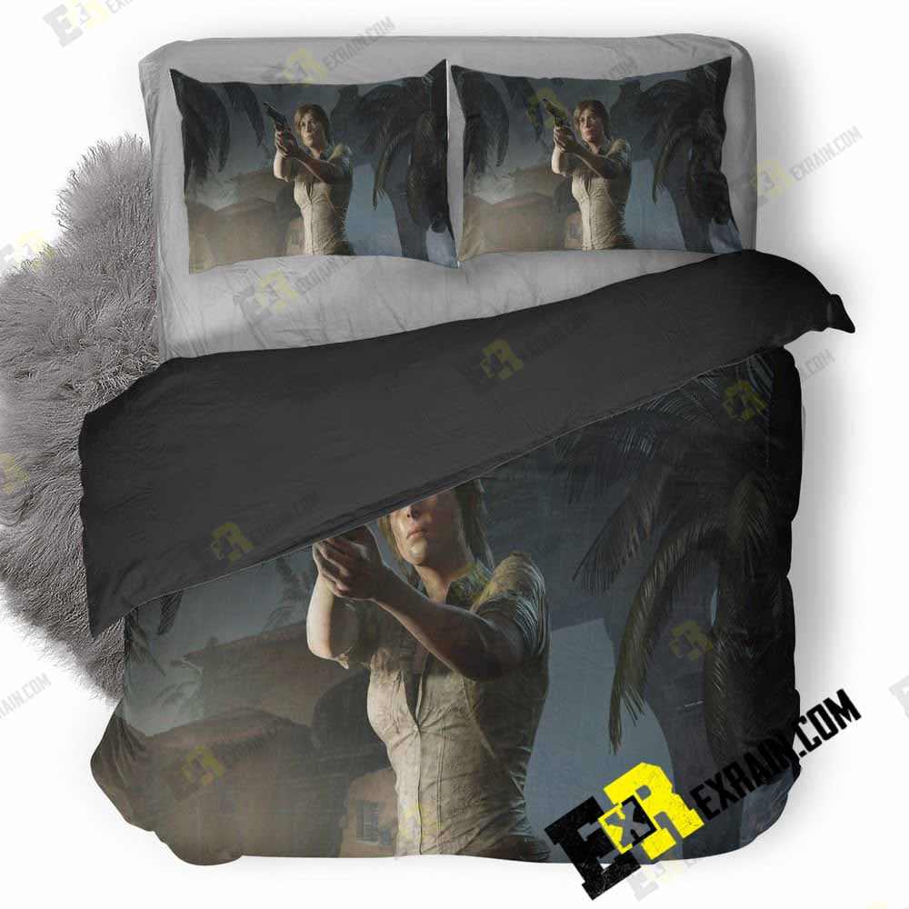 Shadow Of The Tomb Raider Wu 3D Customized Duvet Cover Bedding Set