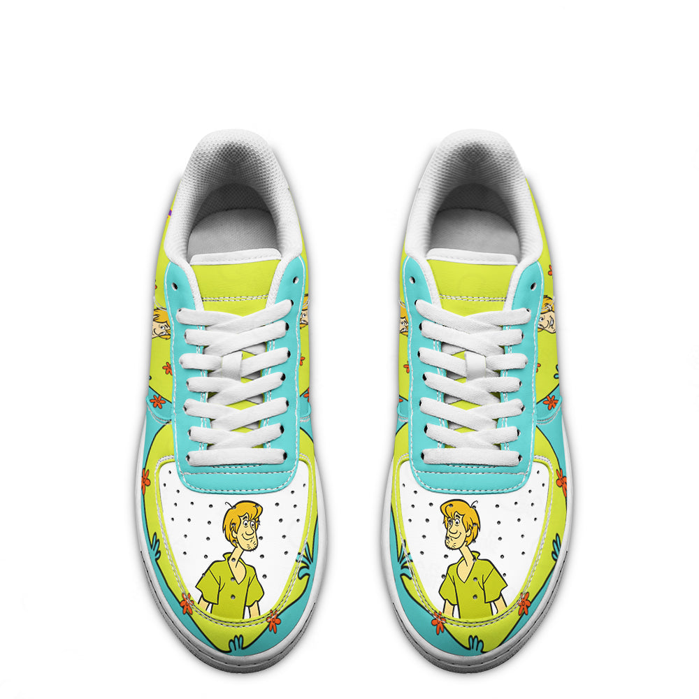 Shaggy Rogers Air Sneakers Custom For Scooby-Doo Fans