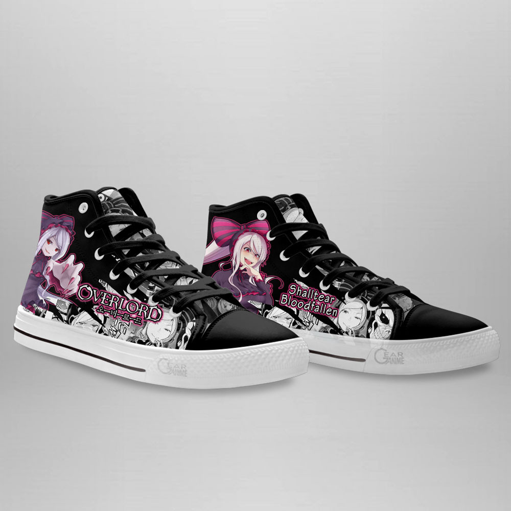 Shalltear Bloodfallen High Top Shoes Custom Overlord Anime Sneakers
