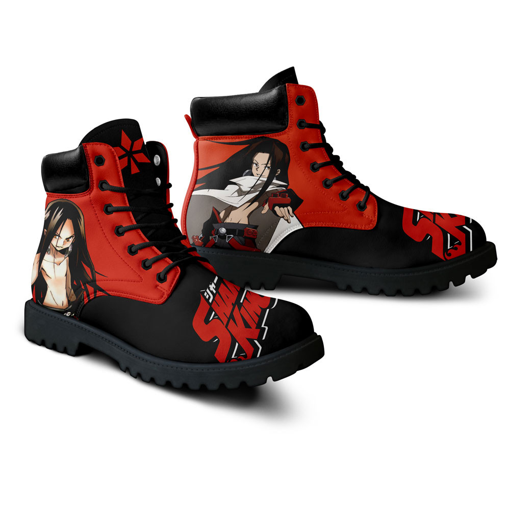 Shaman King Hao Asakura Boots Anime Custom Shoes