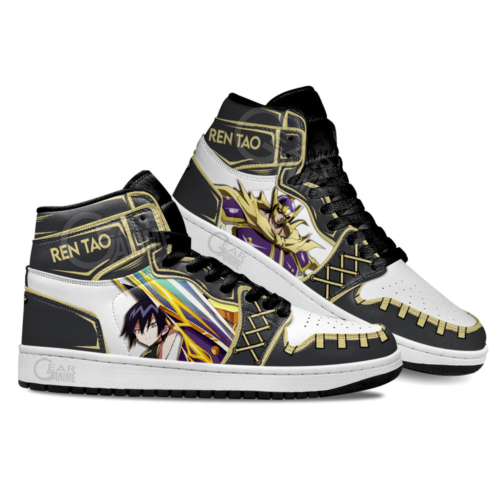 Shaman King Ren Tao Shoes For Anime Fans, Air Jordan Hightop
