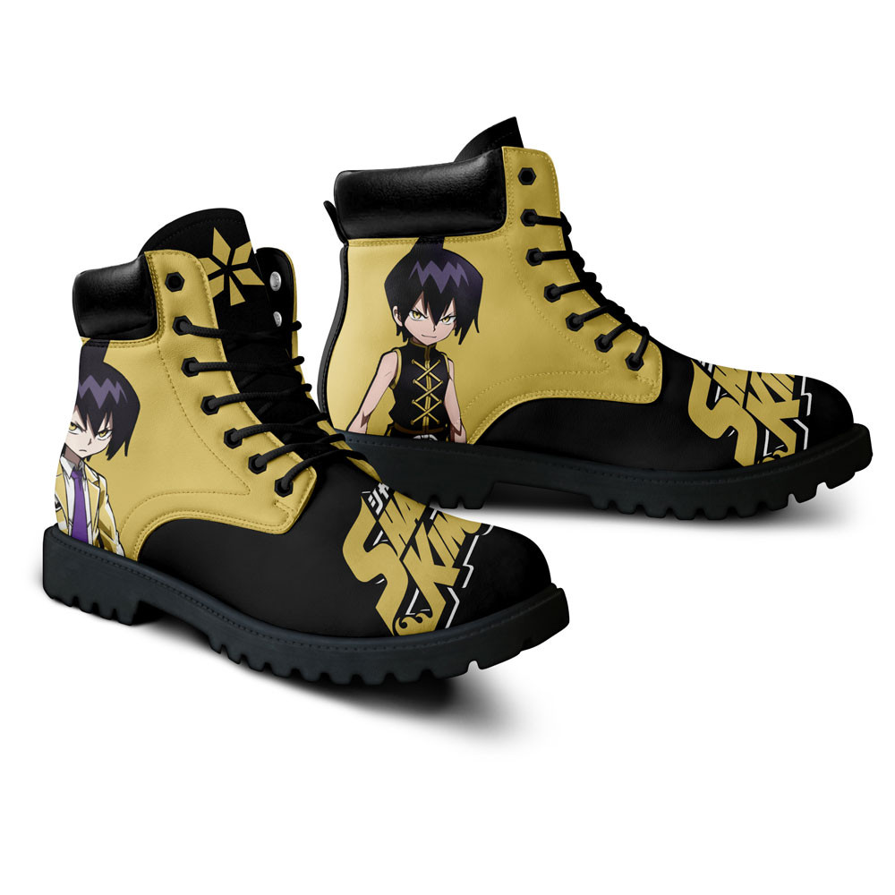 Shaman King Tao Ren Boots Anime Custom Shoes